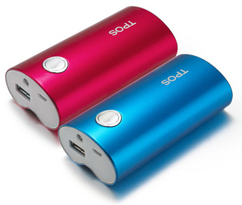 TPOS C520 HbƄԴ5200mAh*2tɫ+{ɫmOiPadiPhoneS3HTCС׵ȣ